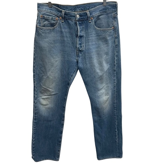 Levi’s men’s 501 Buttonfly jeans size 34/34 - Picture 1 of 10